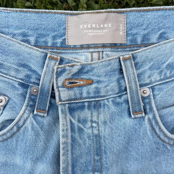 Everlane 90s Cheeky Jean Size 28 Ankle Length - Picture 3 of 3